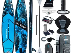 Placa gonflabila stand up paddle SUP 365cm + scaun caiac, noua, sigilata