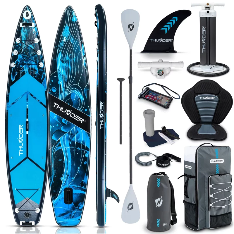 Placa gonflabila stand up paddle SUP 365cm + scaun caiac, noua, sigilata.