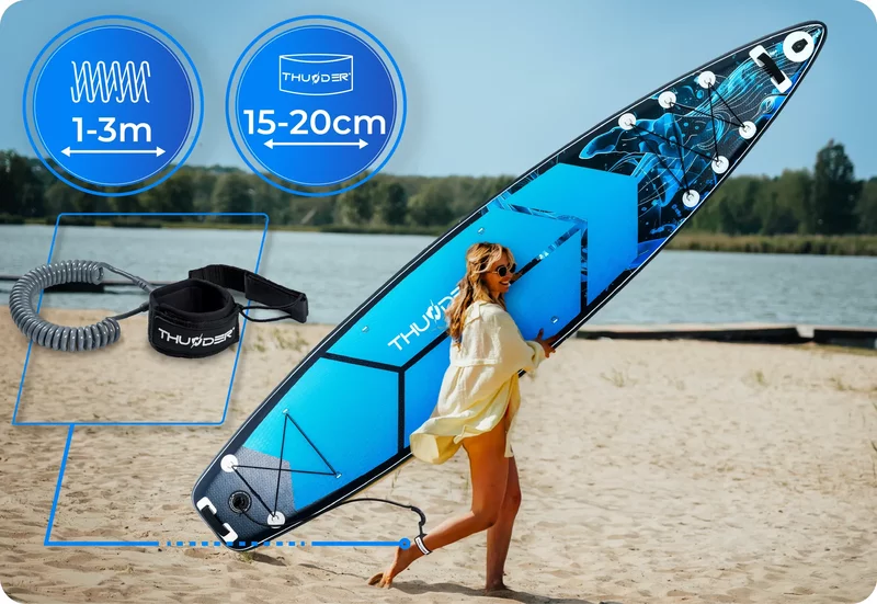 Placa gonflabila stand up paddle SUP 365cm + scaun caiac, noua, sigilata.