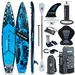 Placa gonflabila stand up paddle SUP 365cm + scaun caiac, noua, sigilata.